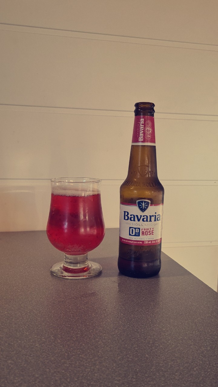 Bavaria 0,0% Fruity Rosé Raspberry and Cherries, Netherlands
