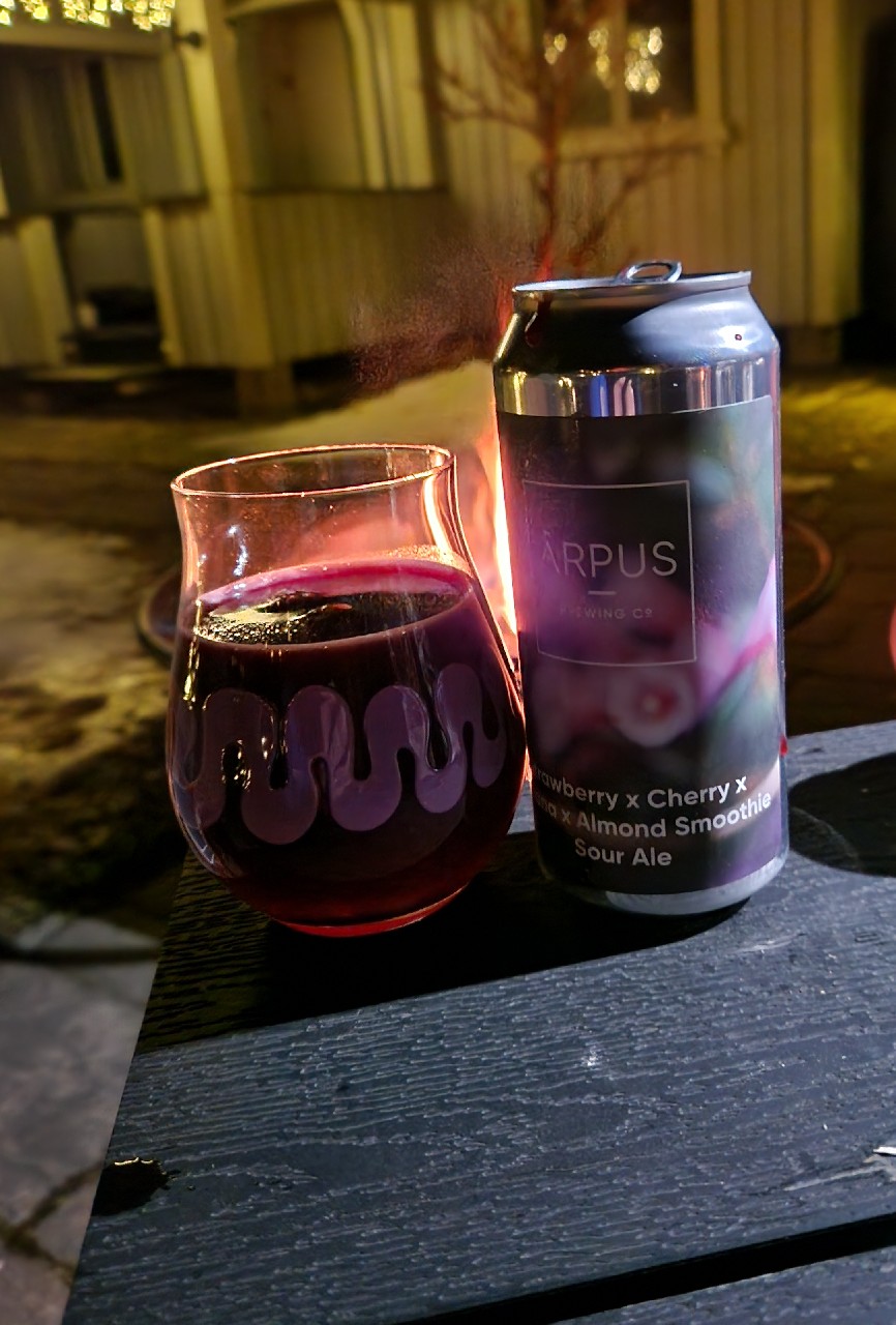 Strawberry x Cherry x Banana x Almond smoothies, Latvia