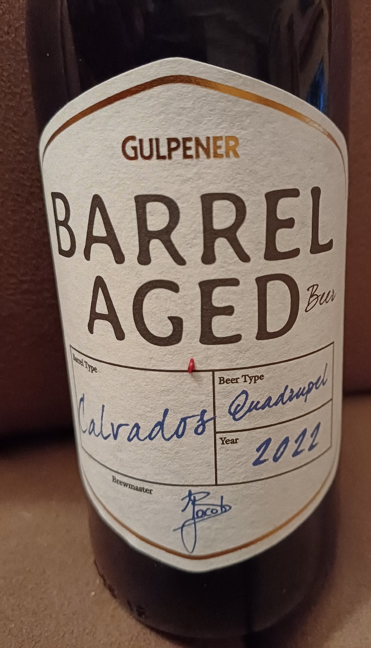 Barrel Aged Quadrupel Calvados 2022, Netherlands