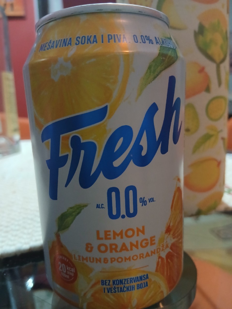 Fresh 0.0% Lemon & Orange, Serbia
