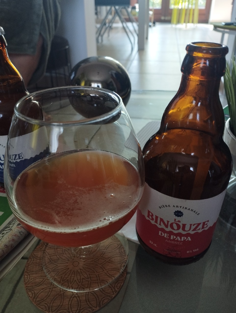 La Binouze Ambrée De Papa, France