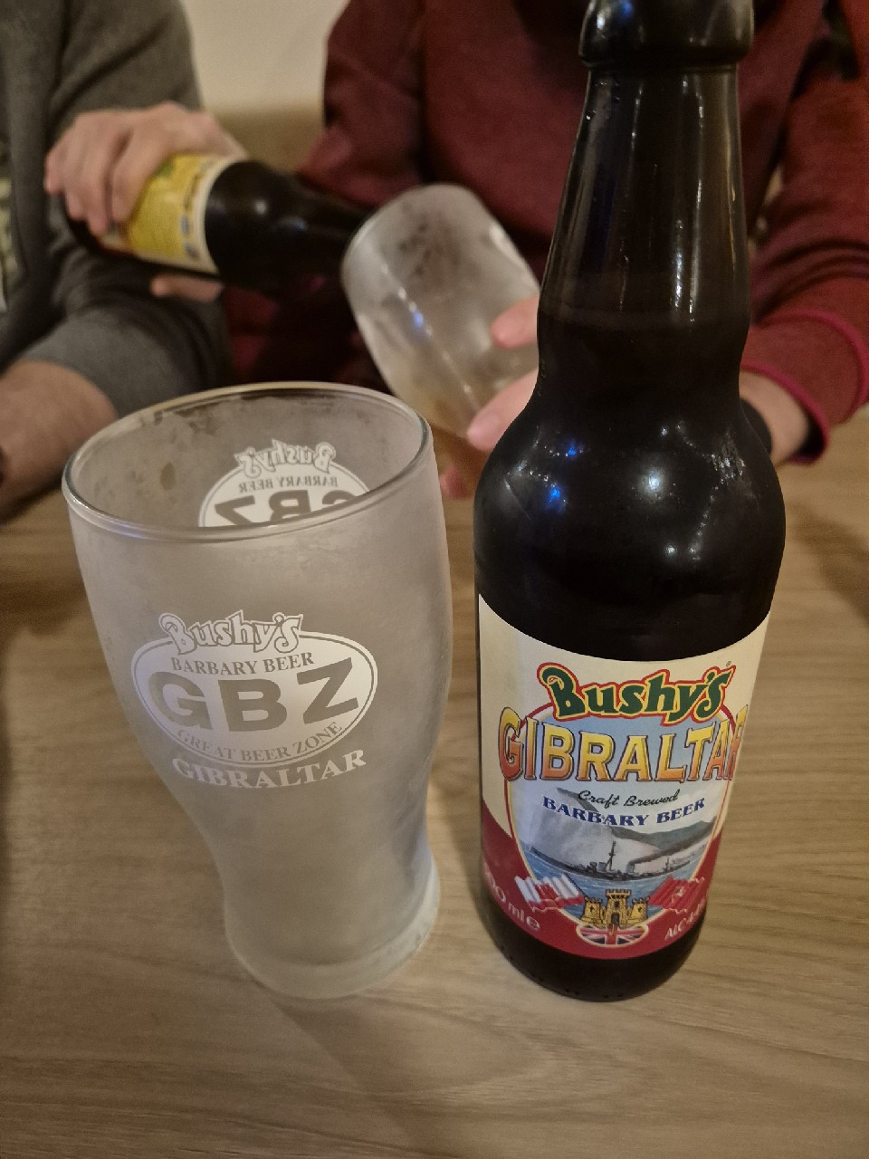 Barbary Beer, Bushy's Gibraltar