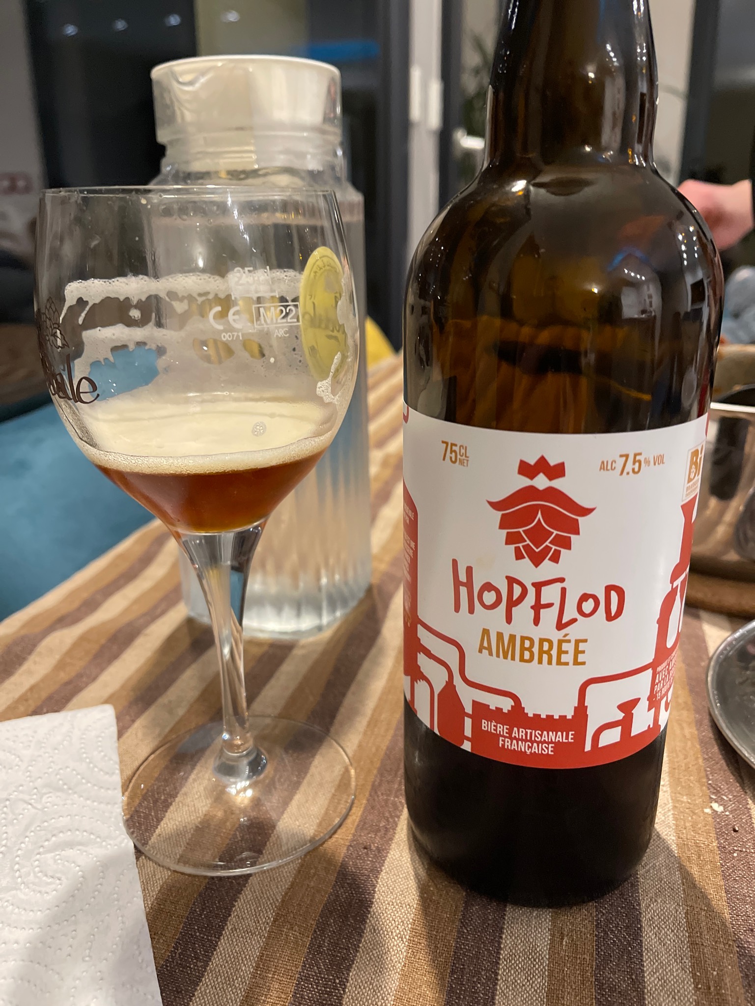 Hopflod Ambrée, France