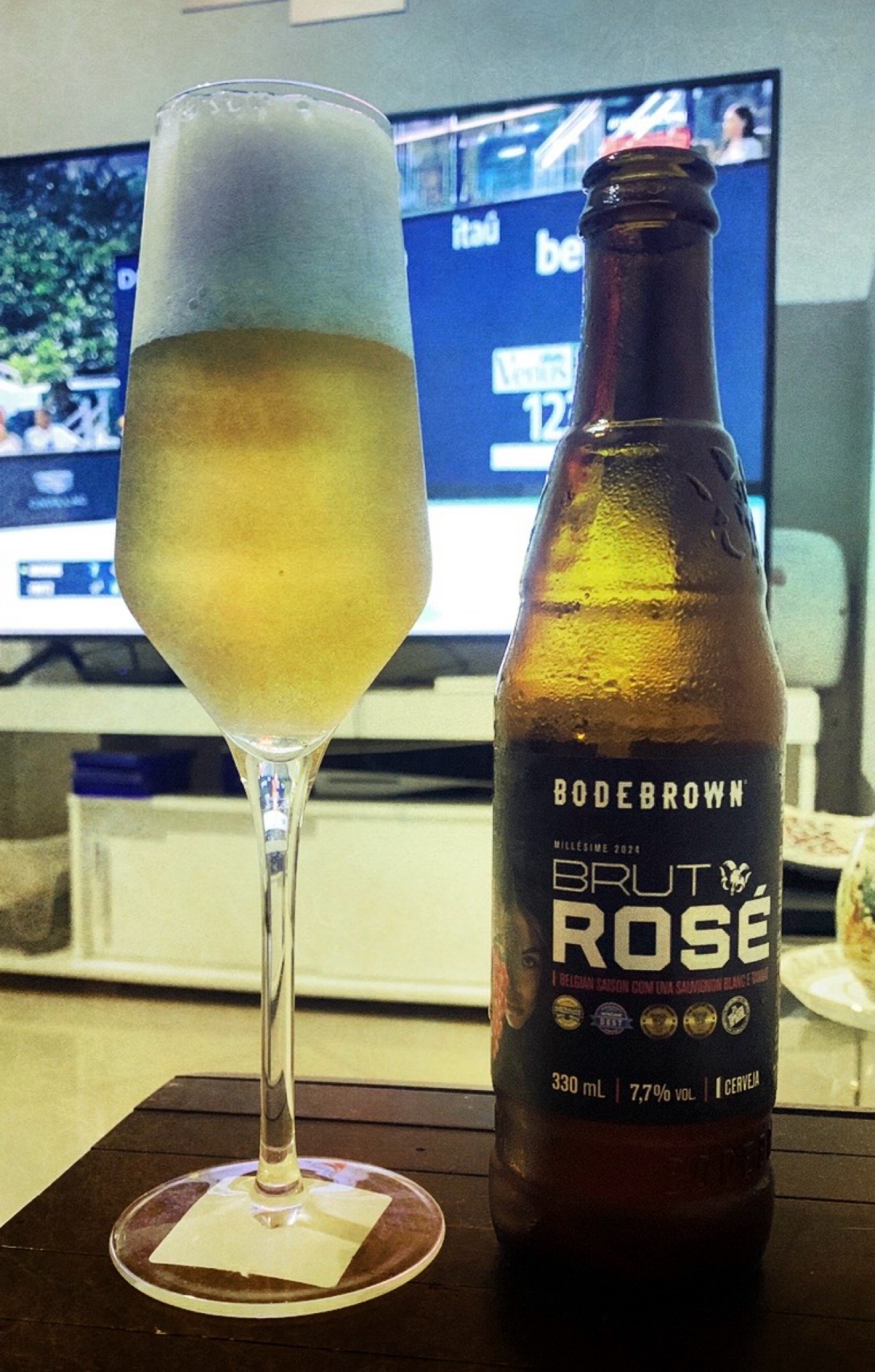 Millésime 2024 Brut Rosé, Cervejaria Bodebrown