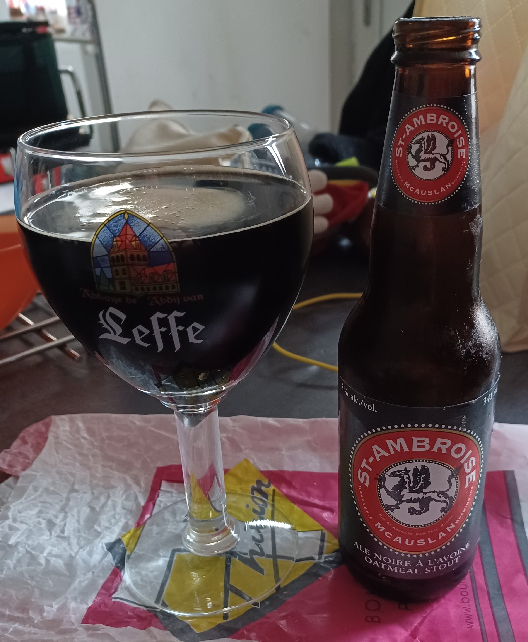 St-Ambroise Oatmeal Stout, Brasserie McAuslan