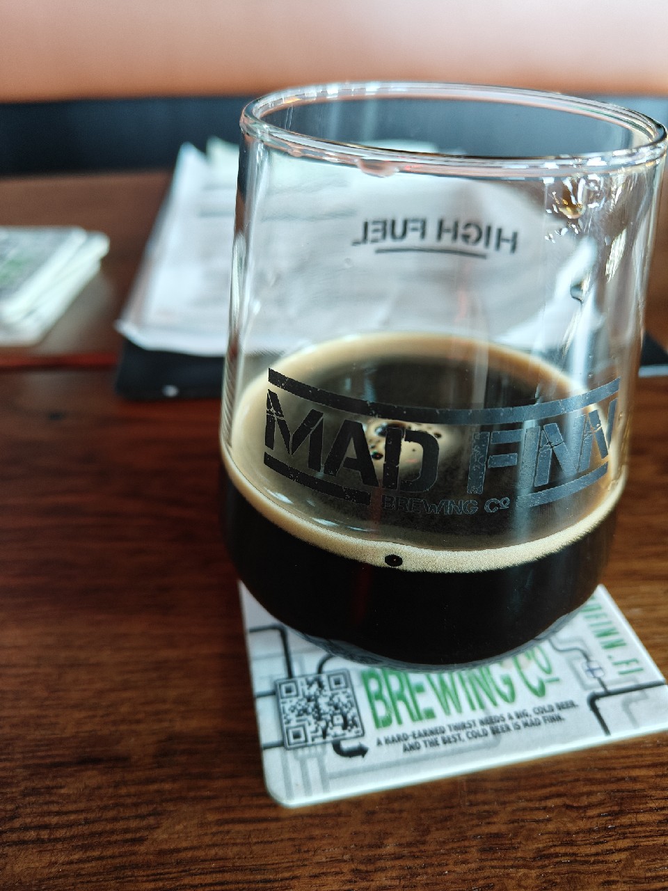 Absent Minds Double Cask Bourbon Barrel (Wild Turkey and Bullet) Imperial Stout (The Darkness Series 01/25), Finland