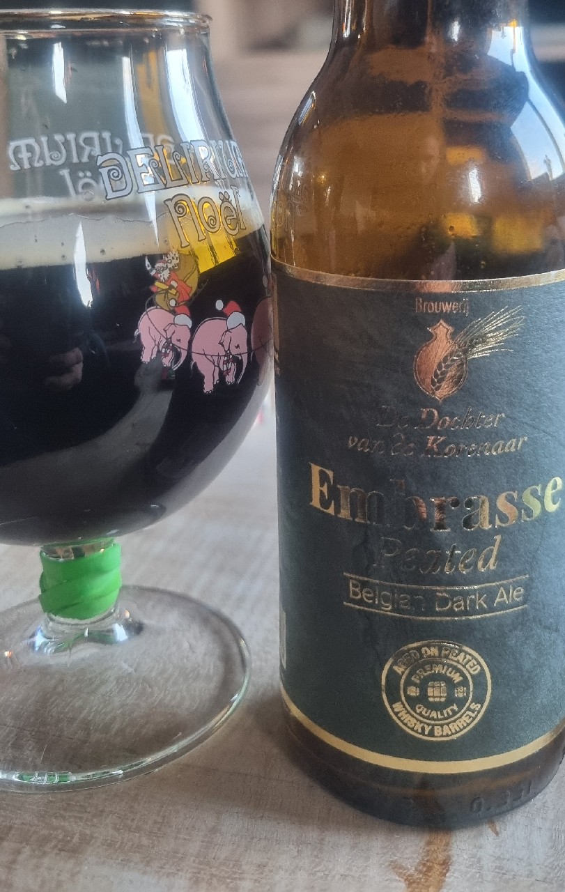Embrasse Aged in Peated Islay Whiskey-Barrels, Belgium