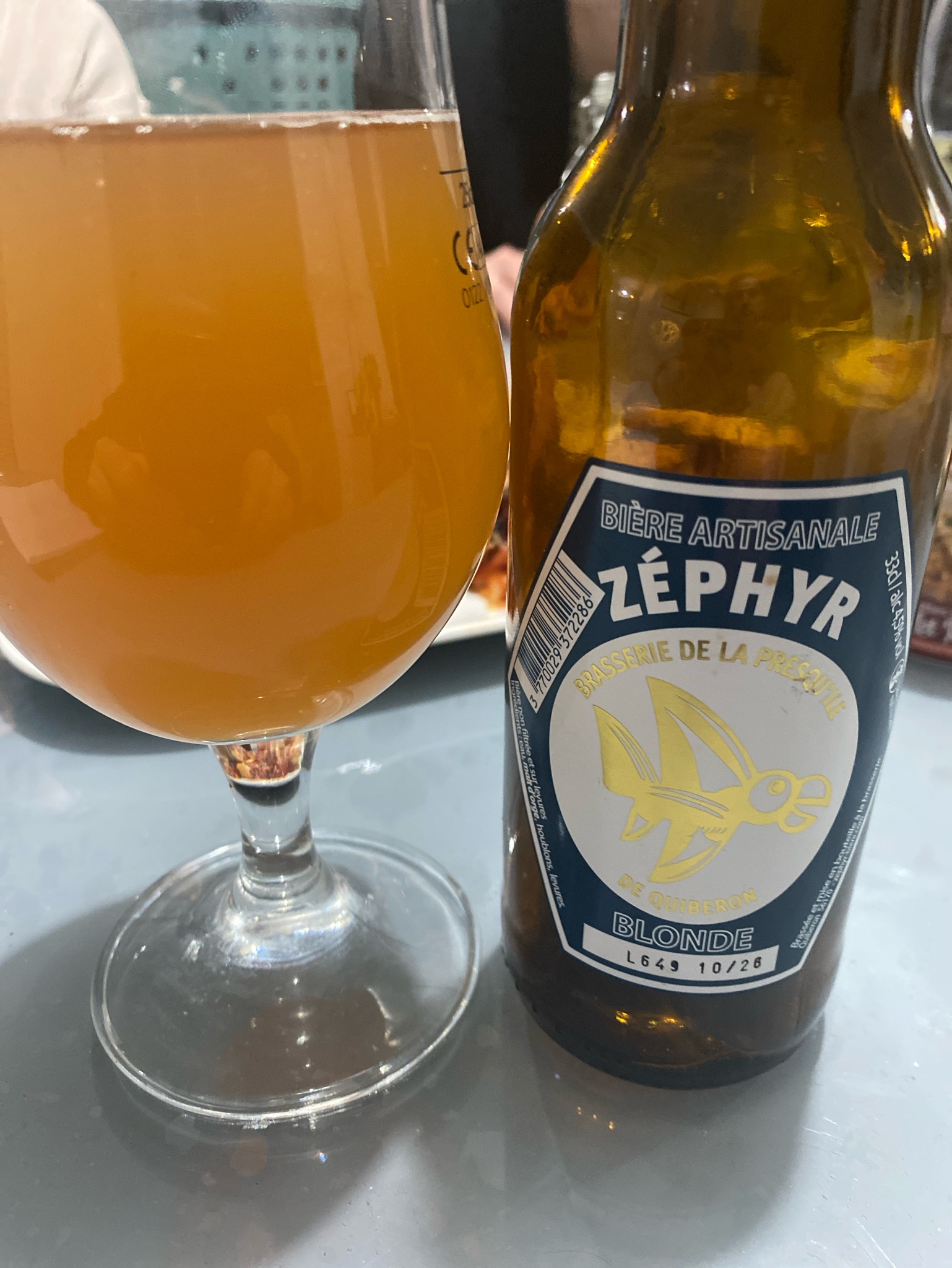 Zéphyr Blonde, Zéphyr - Brasserie De La Presqu'Île De Quiberon