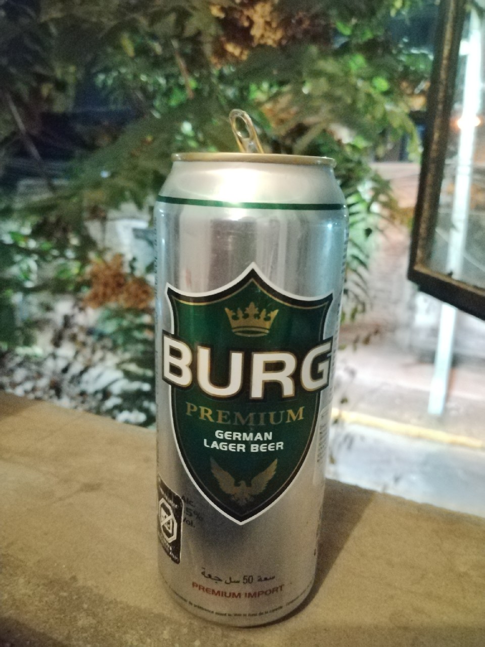 Burg Premium German Lager Beer, Germany