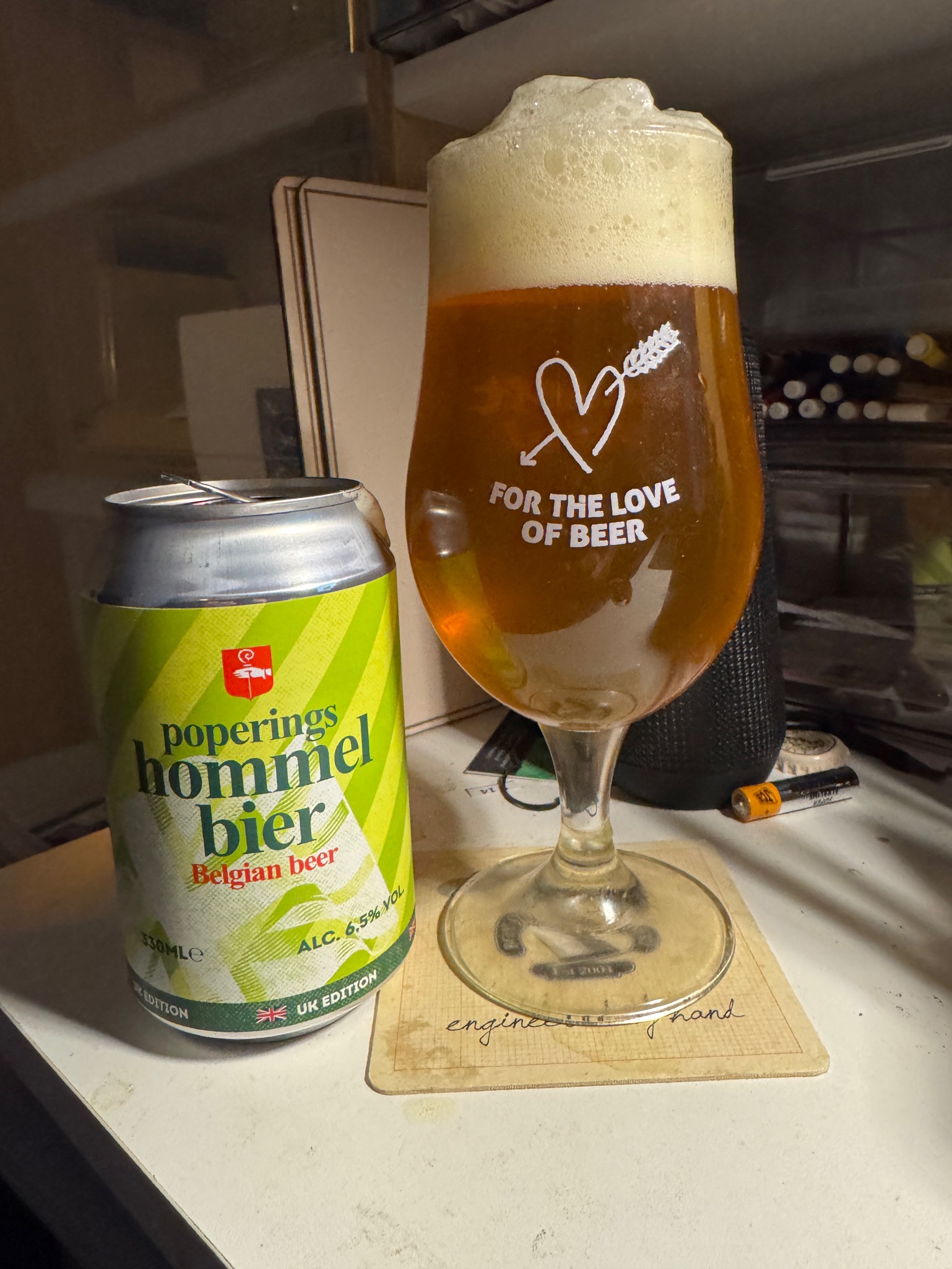 Poperings Hommelbier UK Edition, Belgium