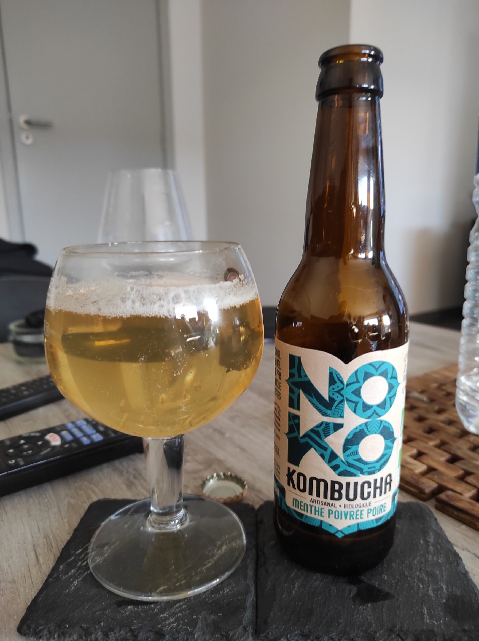 no ko kombucha menthe poivre poire, Nord kombucha