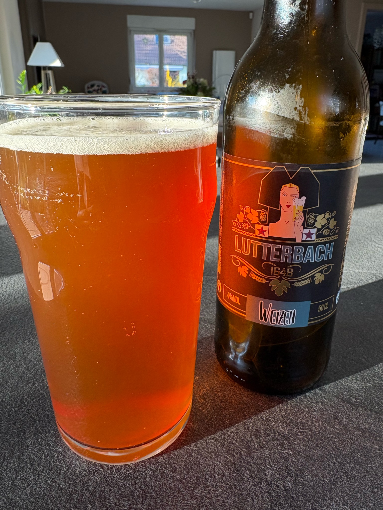 Lutterbach Weizen K, Brasserie De Lutterbach