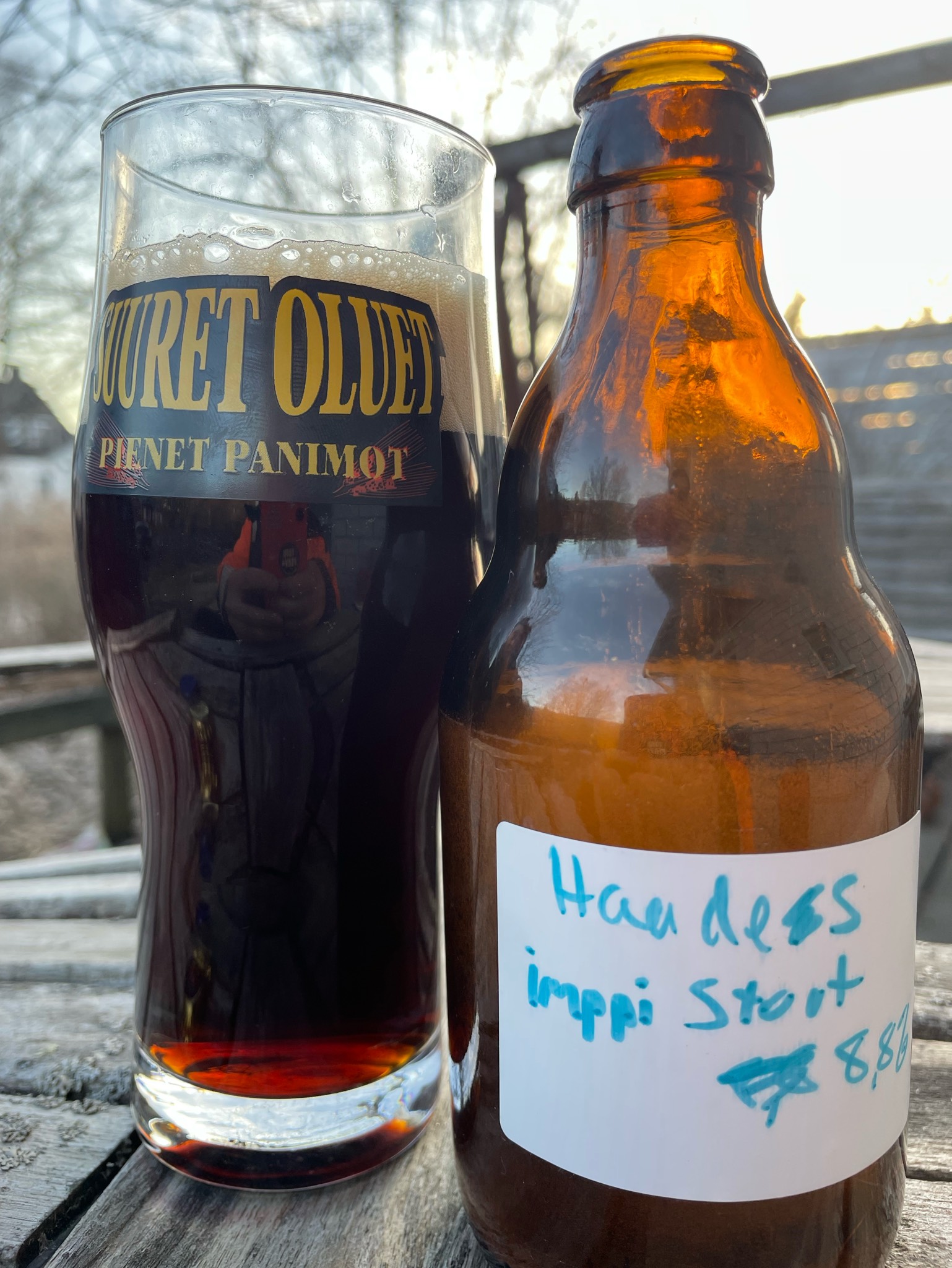 Haades, Arvontalon brew