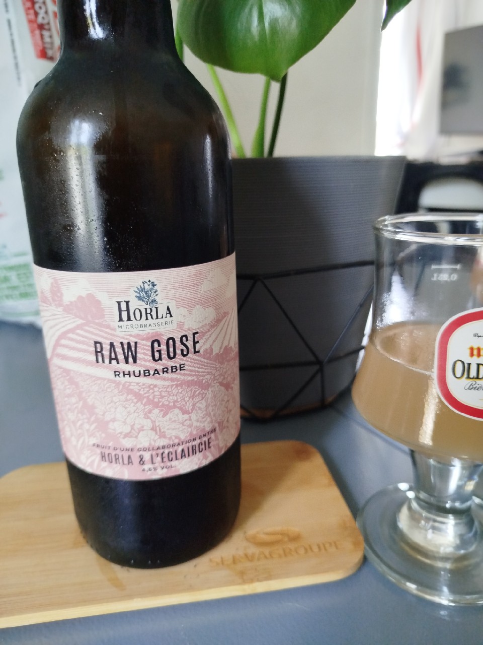 Raw Gose Rhubarbe, France