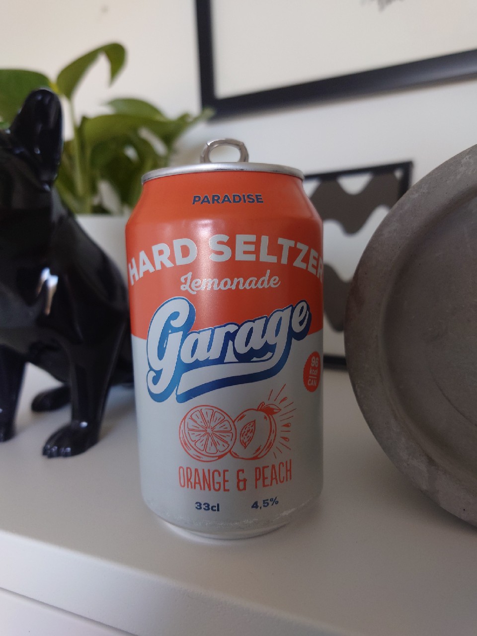 Garage Hard Seltzer Lemonade Paradise Orange & Peach, Finland