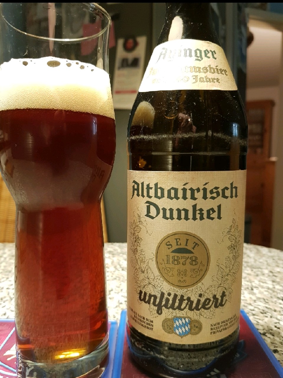 ayinger altbairisch dunkel unfiltriert, Germany