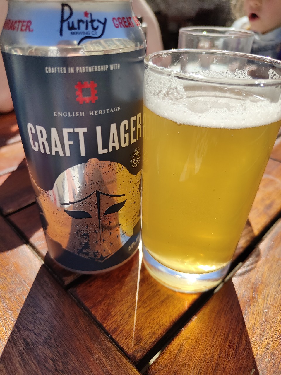 english heritage craft lager, Purity Brewing Co.
