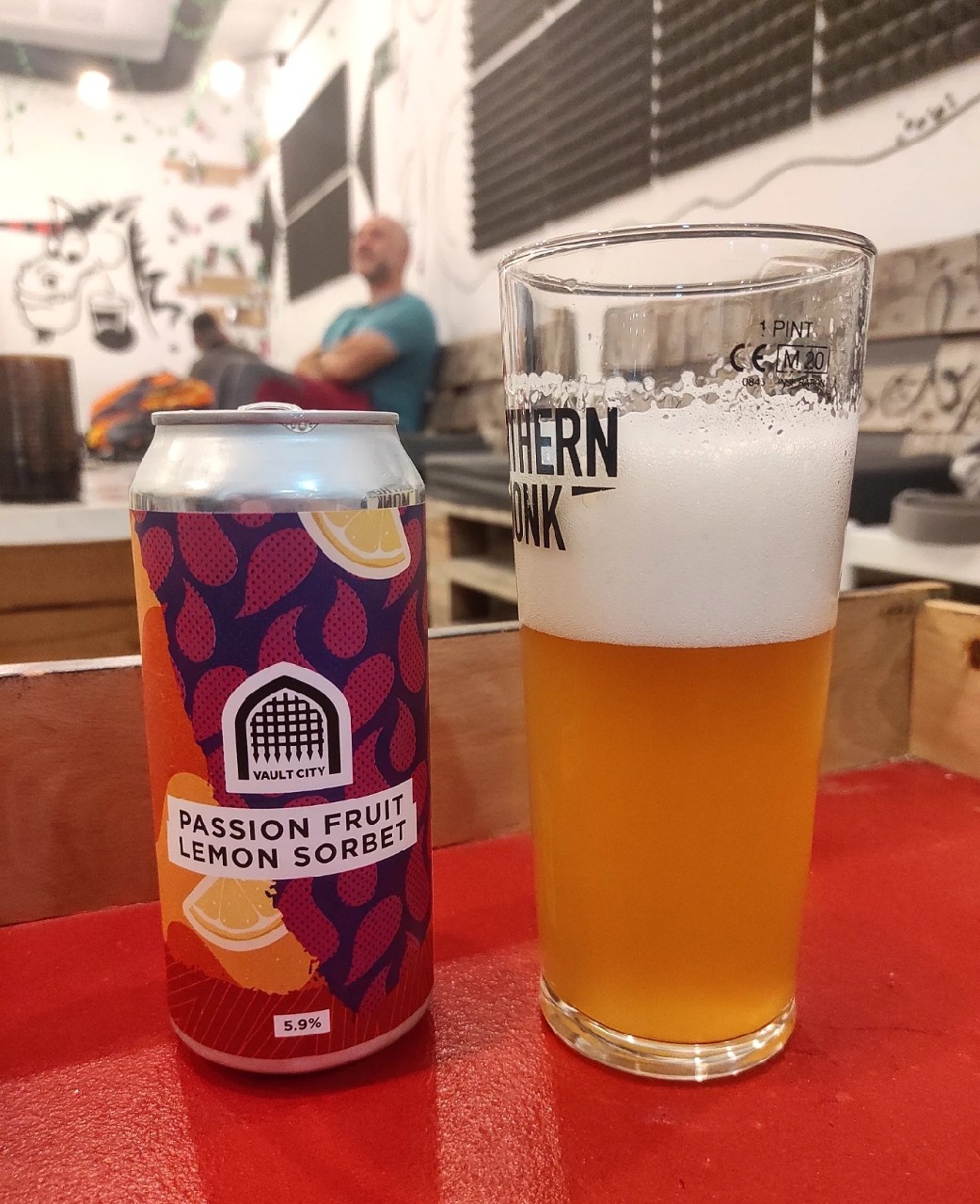 Passion Fruit Lemon Sorbet, Scotland