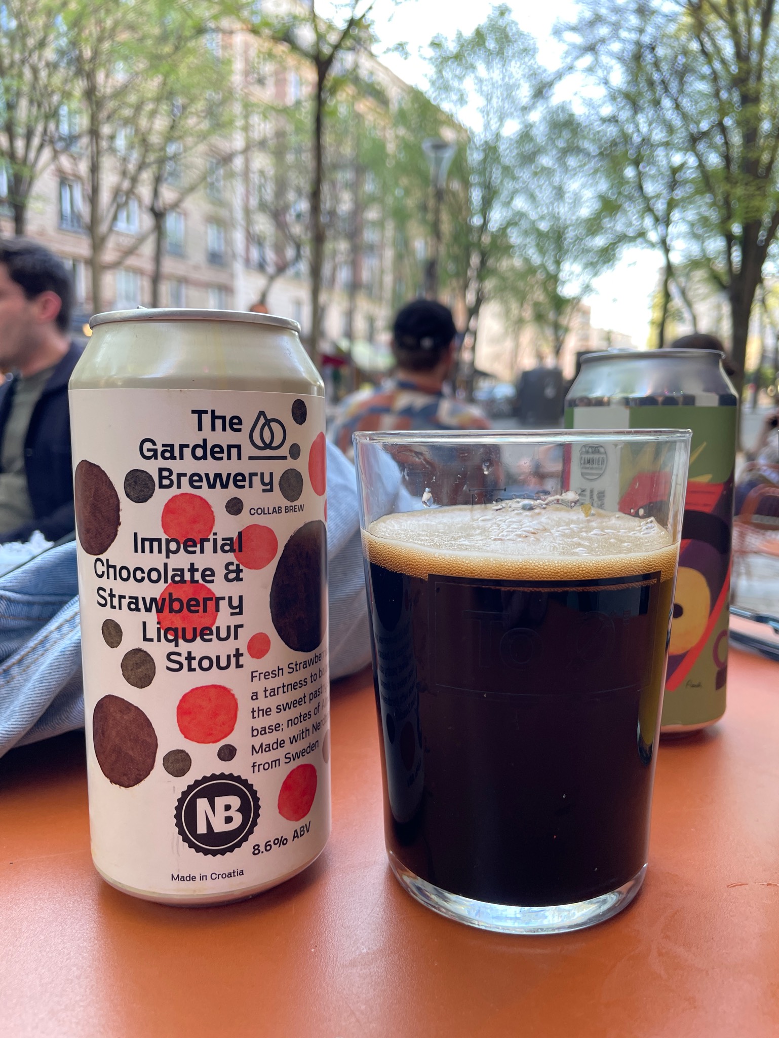 Imperial Chocolate & Strawberry Liqueur Stout (Collab Nerdbrewing), Croatia