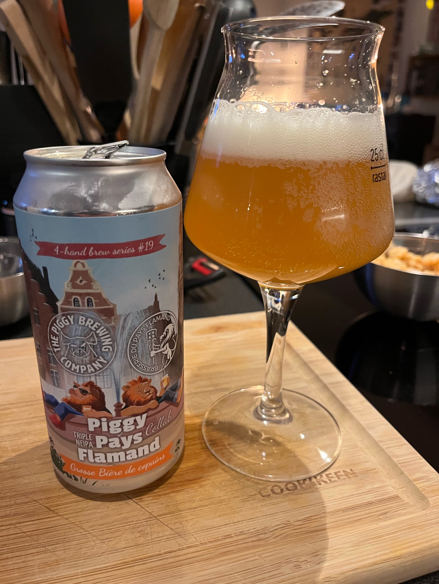 4-Hand Brew Series #19 - Collab Piggy X Pays Flamand, France