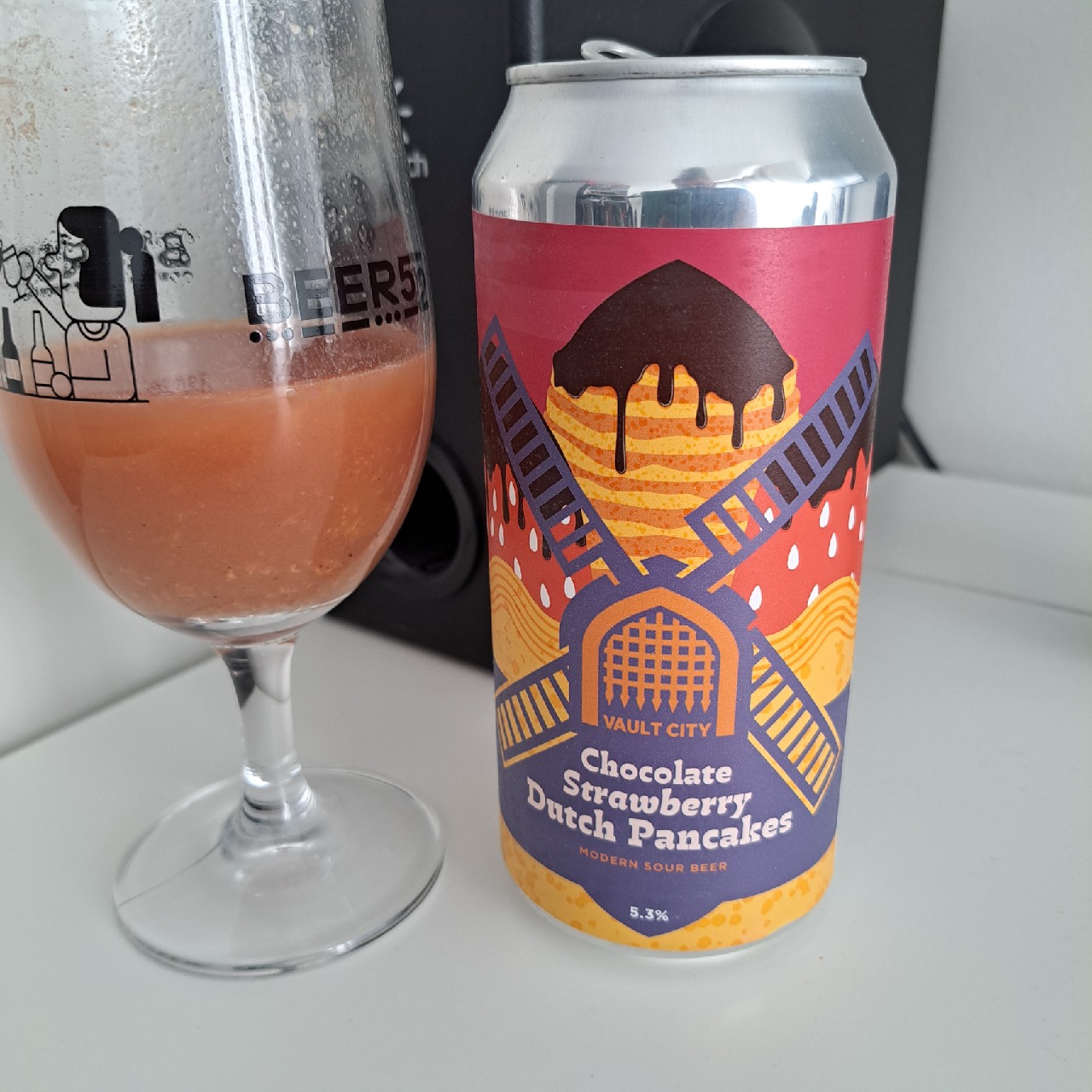 Chocolate Strawberry Dutch Pancakes, Scotland