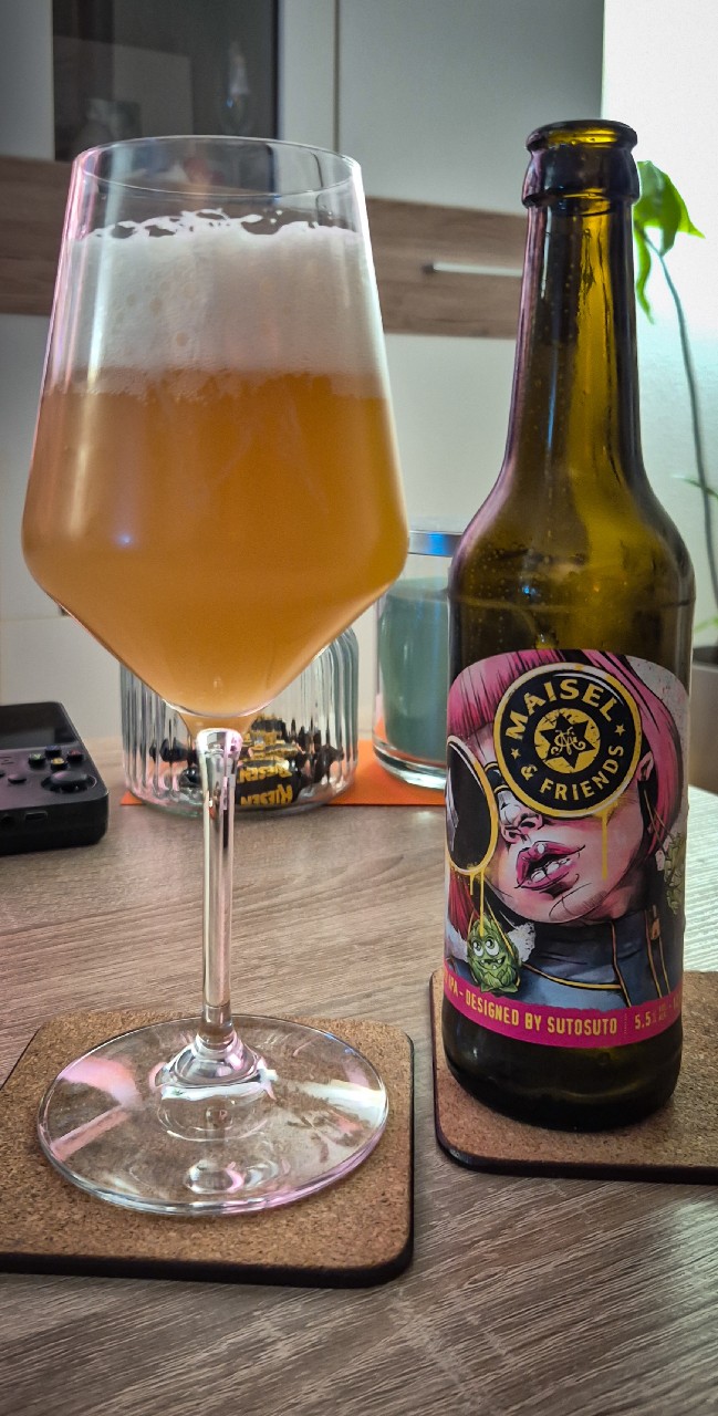 Maisel & Friends Artbeer #6 Hazy IPA - designed by Sutosuto, Germany