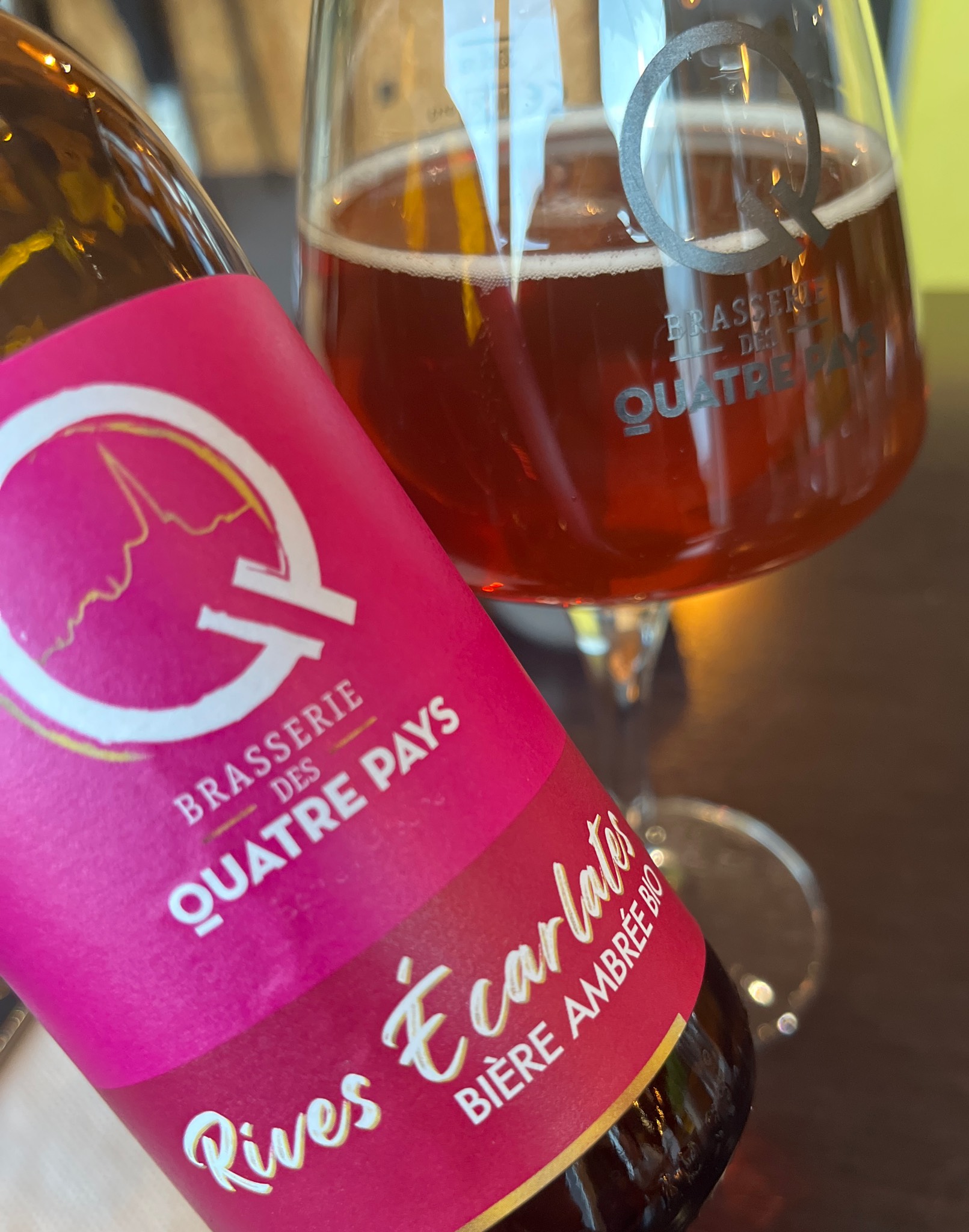 Quatre Pays Ambrée, Brasserie Des Quatre Pays