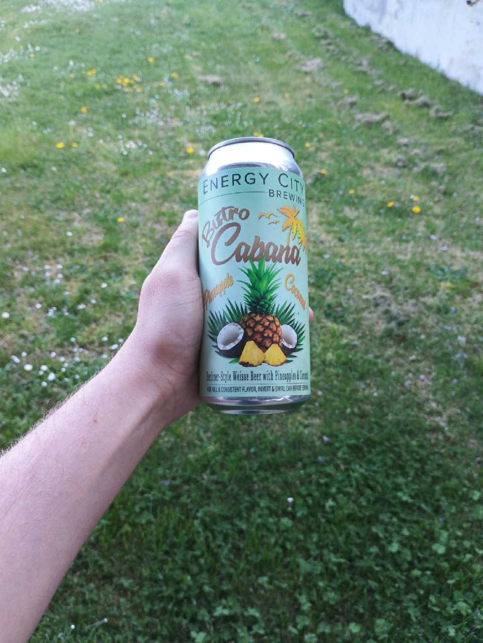 Bistro Cabana Pinapple Coconut, Energy City Brewing