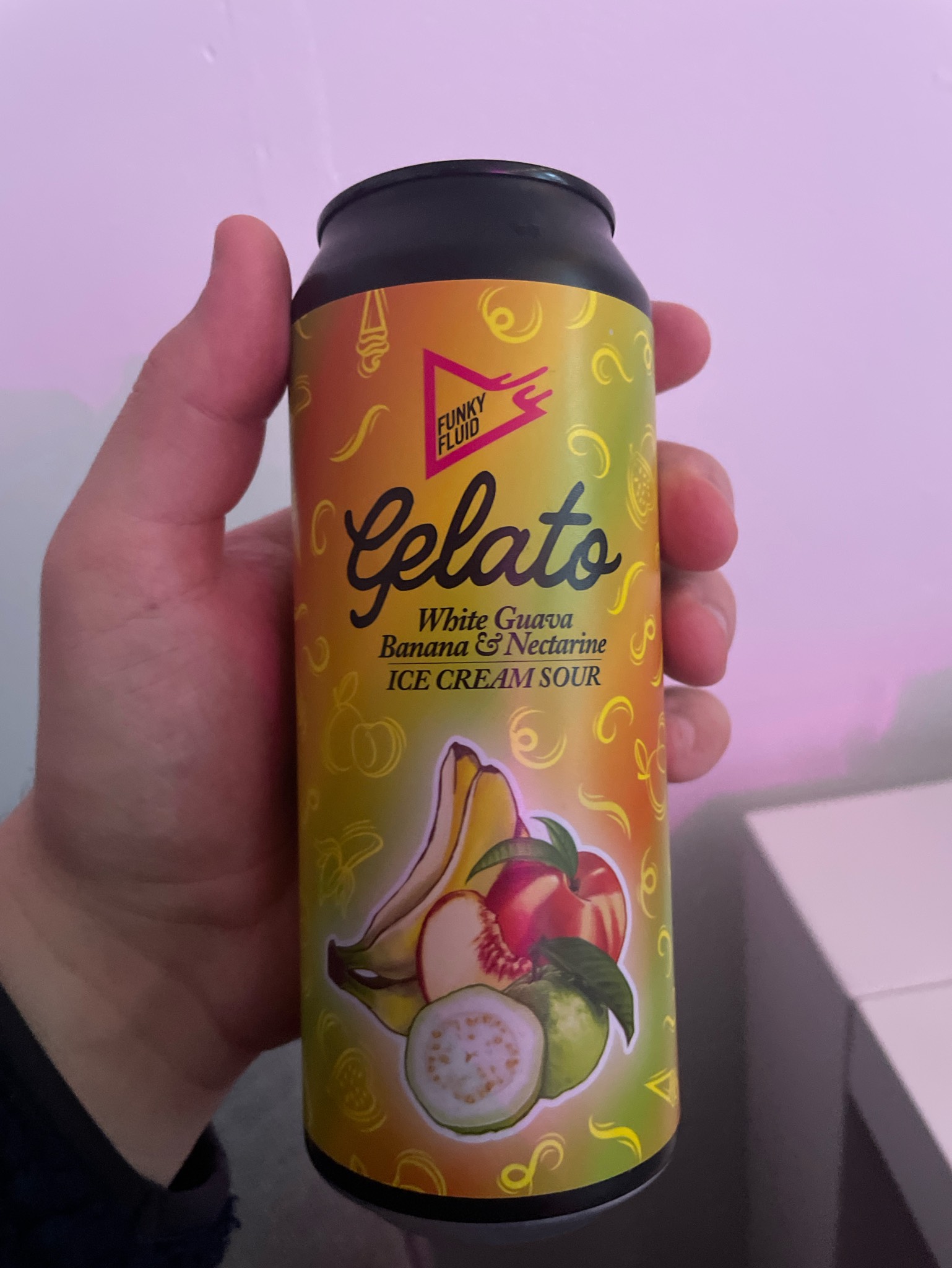 Gelato: White Guava Banana & Nectarine, Poland