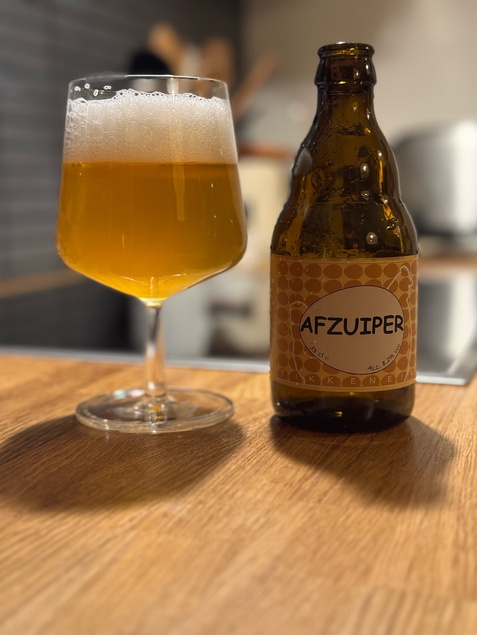 Afzuiper, Brouwerij Tikkeneike