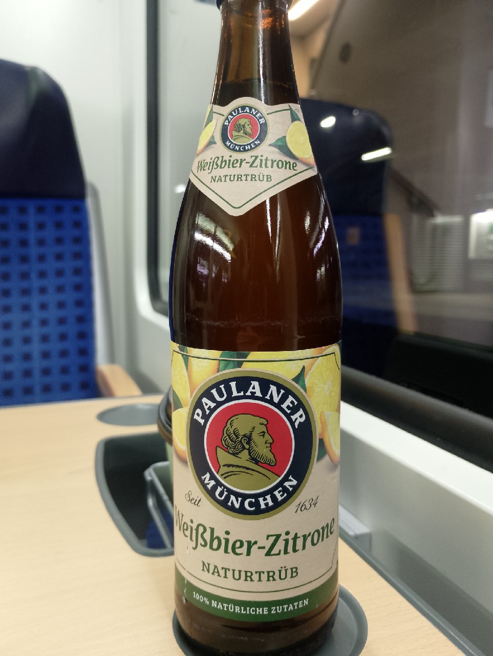 Paulaner Weißbier-Zitrone Naturtrüb, Germany