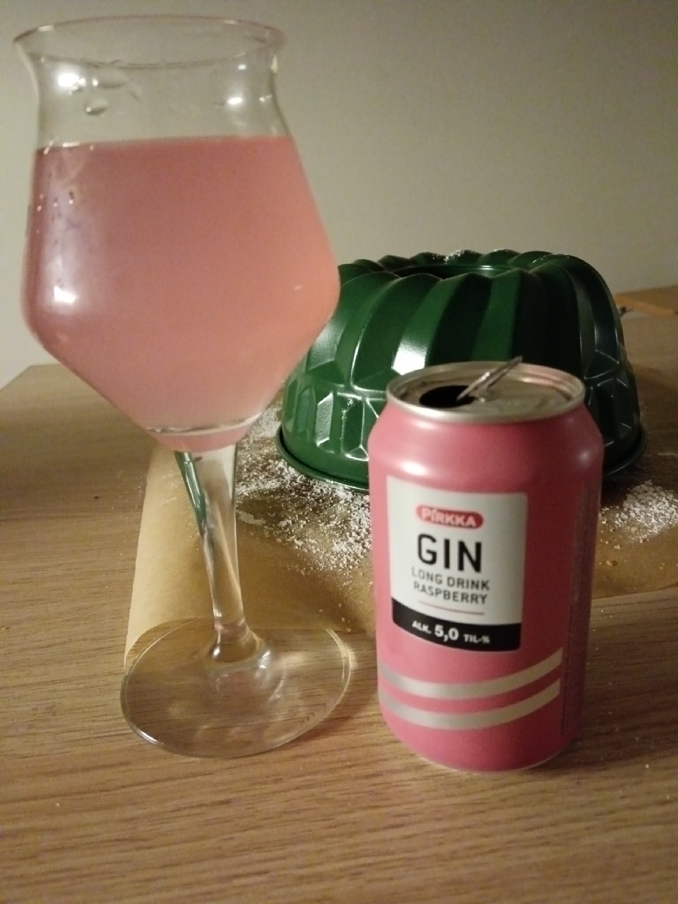 Pirkka GIN Raspberry Long Drink, Finland