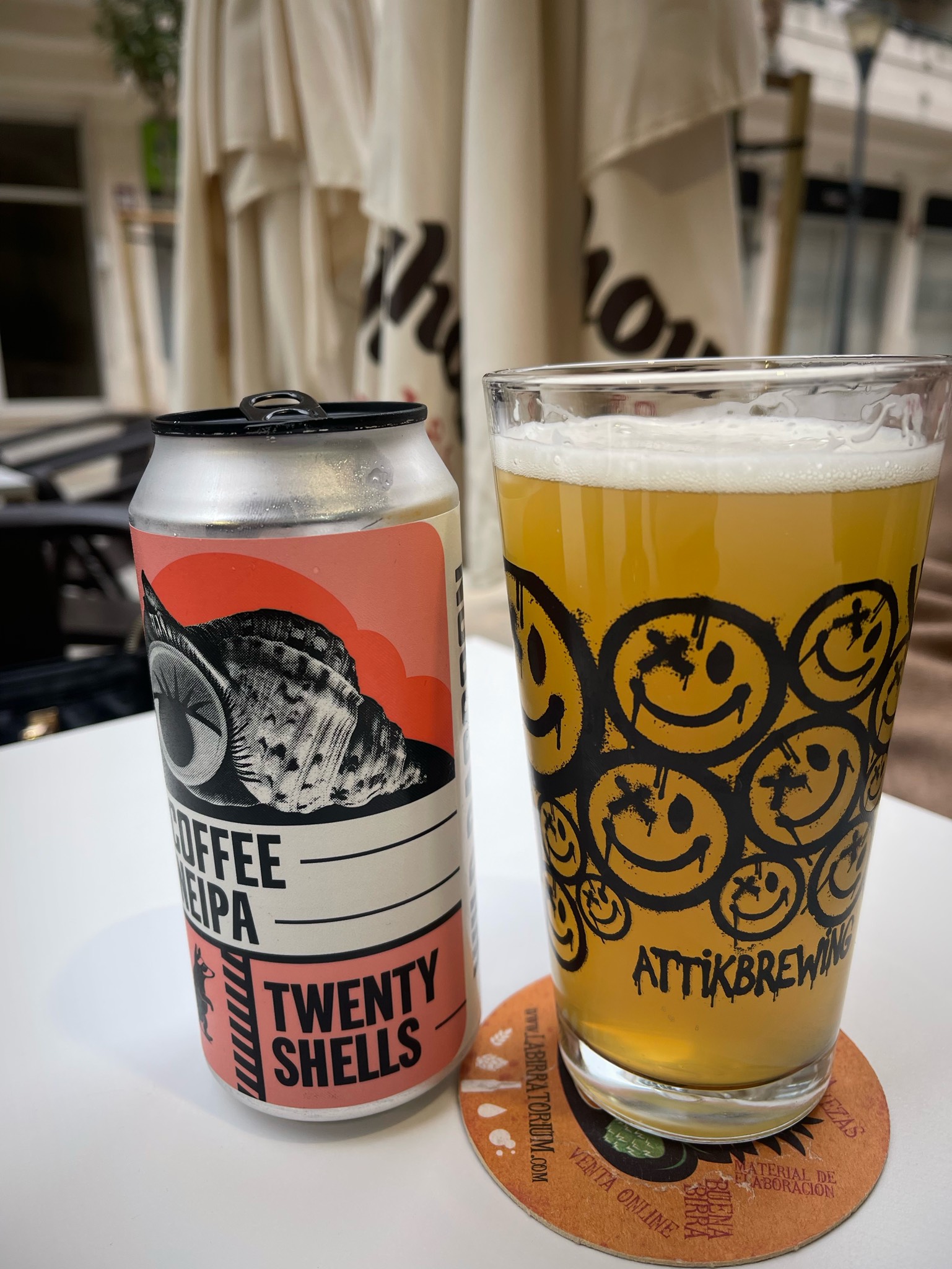 Twenty shells, Italy