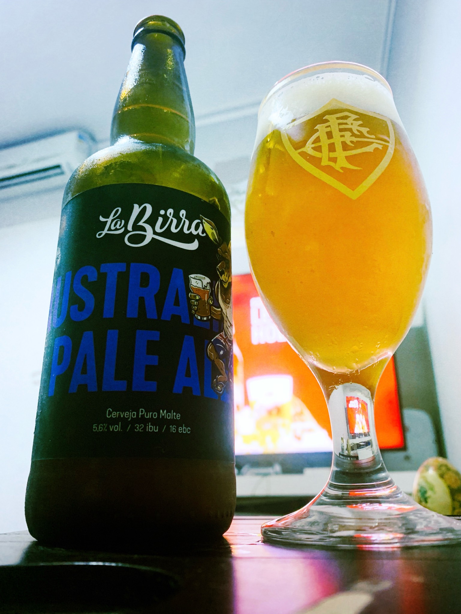 Australian Pale Ale, La Birra