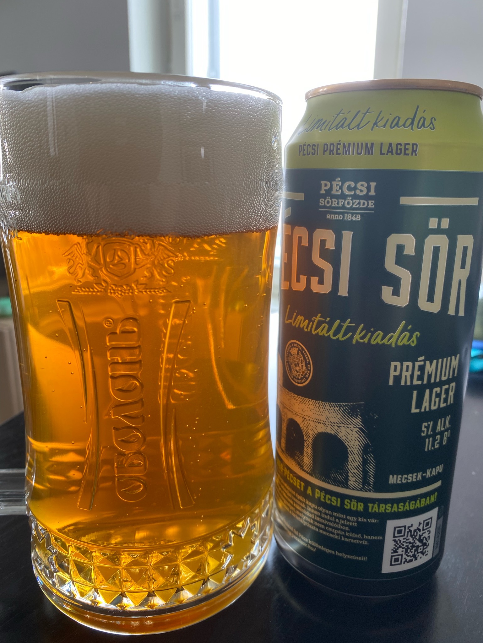 Pécsi Sör Prémium Lager, Hungary