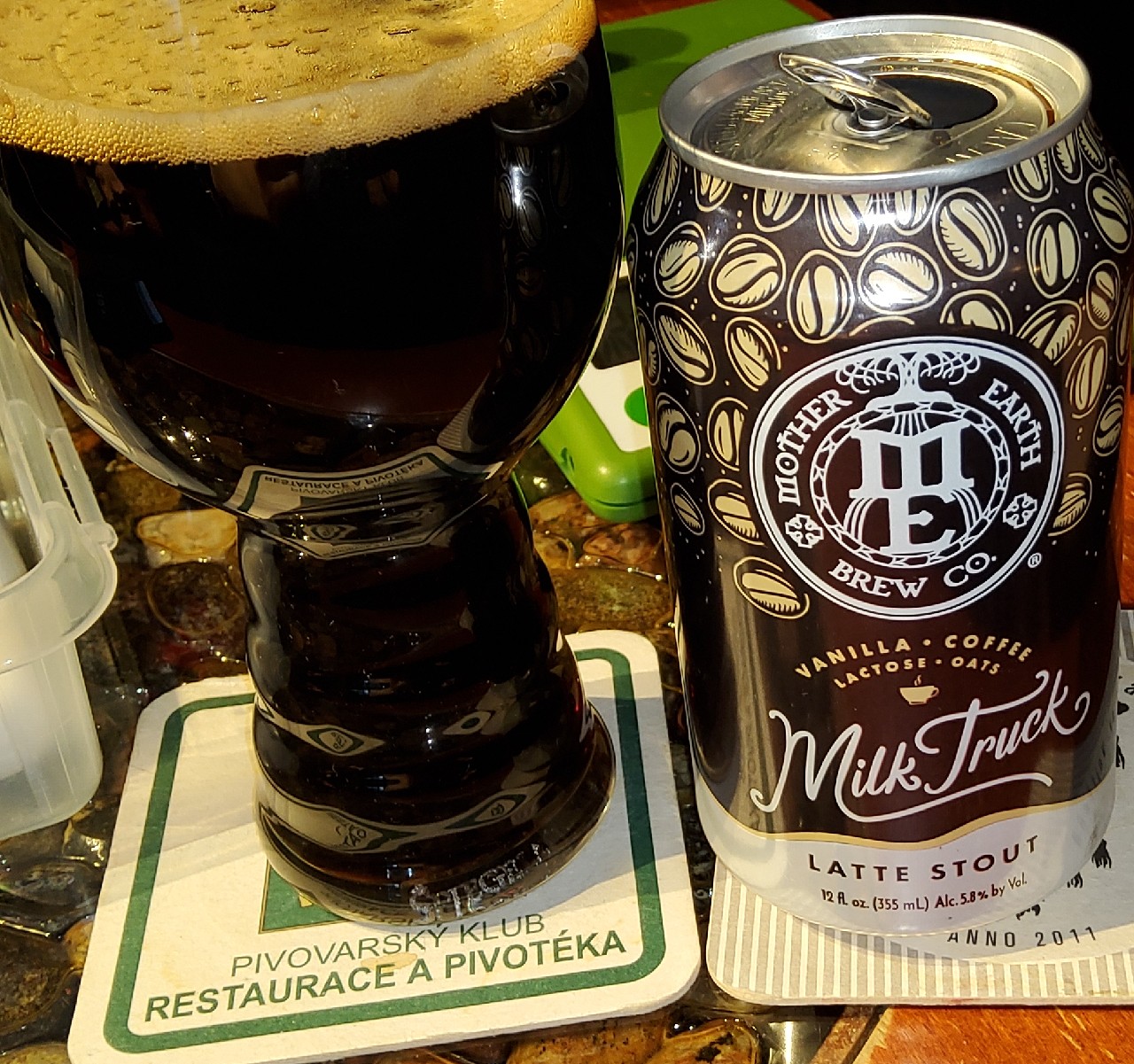 Milk Truck, Mother Earth Brew Company
