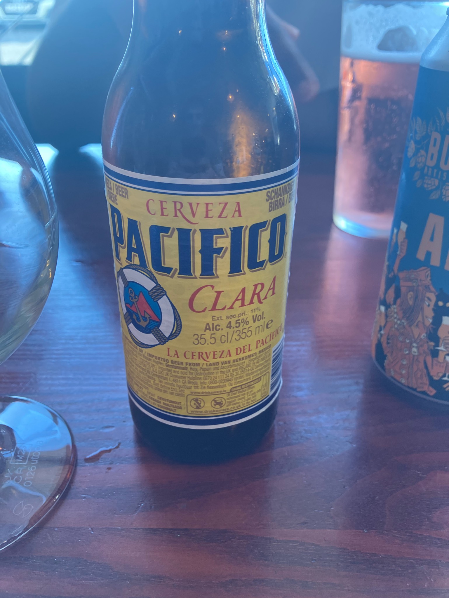 Pacifico Clara, Mexico