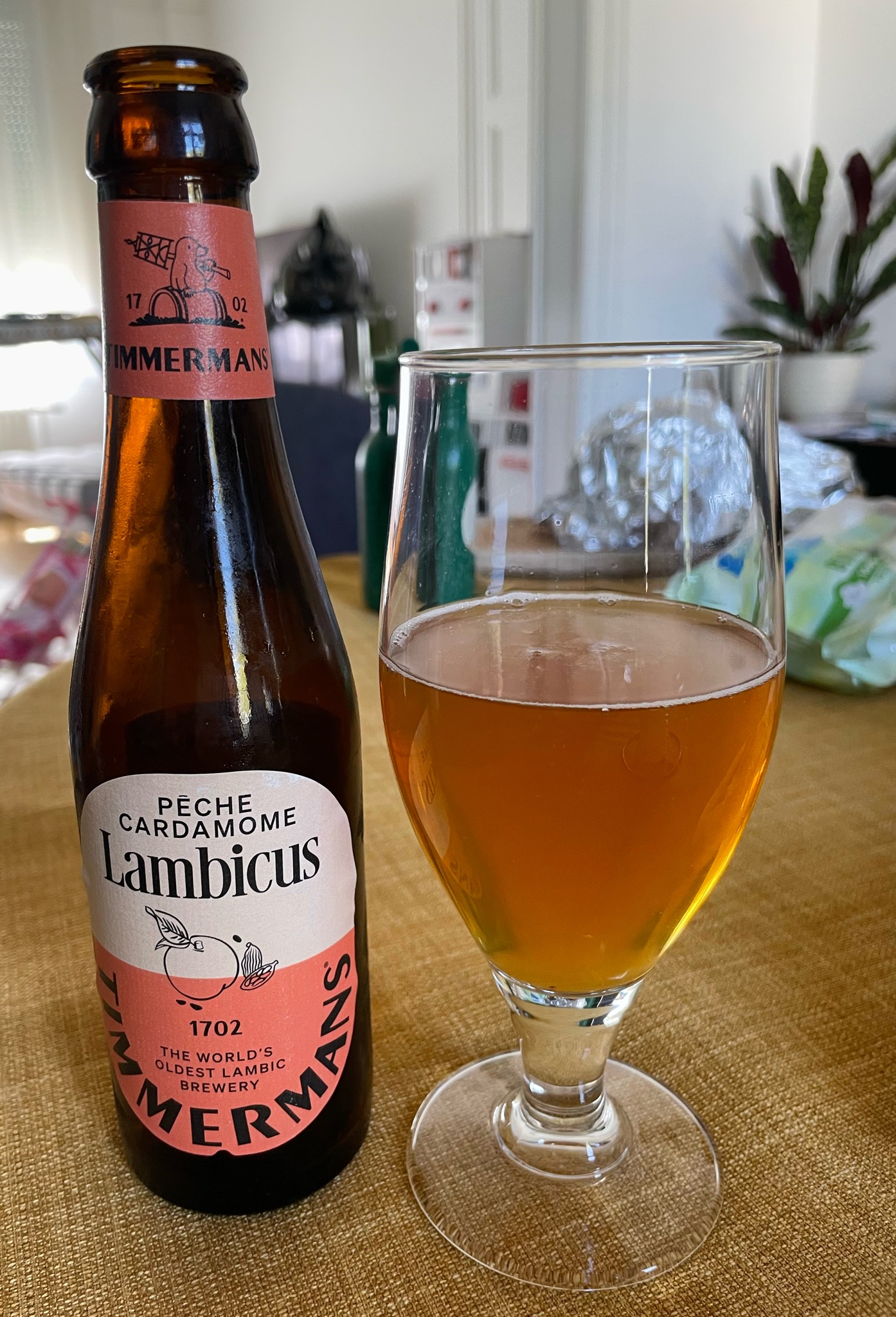 Pêche Cardamome Lambicus, Belgium