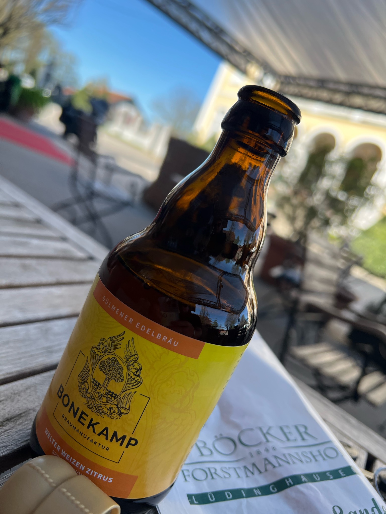 Welter Weizen Zitrus, Brauereimanufaktur Bonekamp