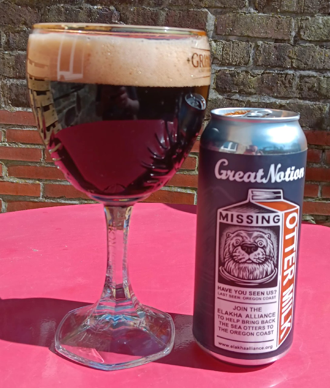 otter milk, Great Notion Brewing