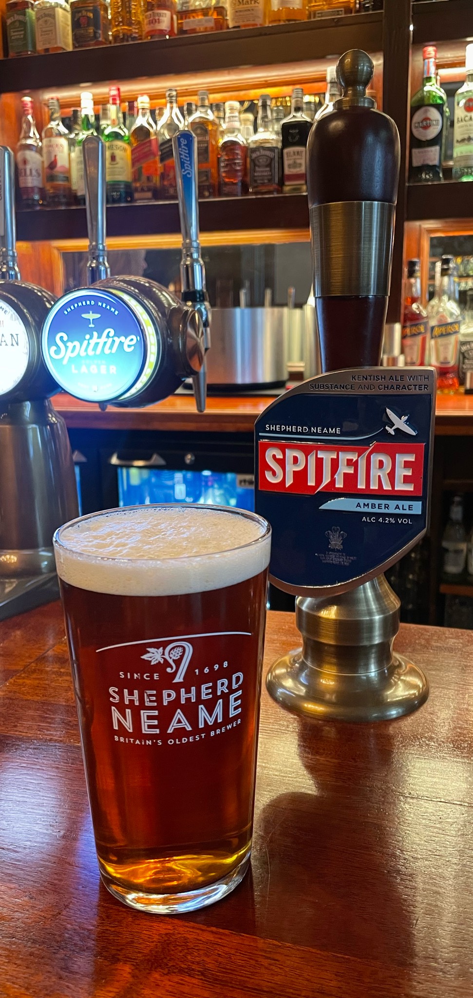 Spitfire Amber Kentish Ale, England