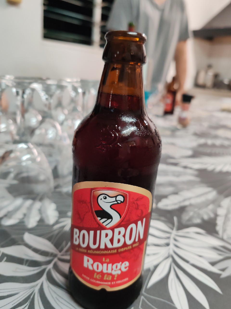 Bourbon la rouge, Réunion