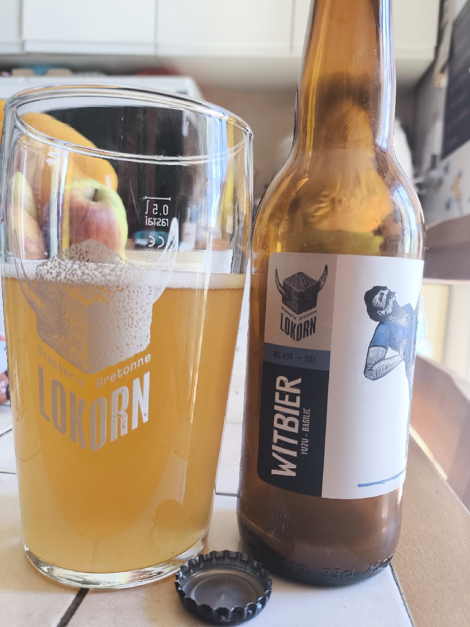 Witbier - Yuzu Basilic, France