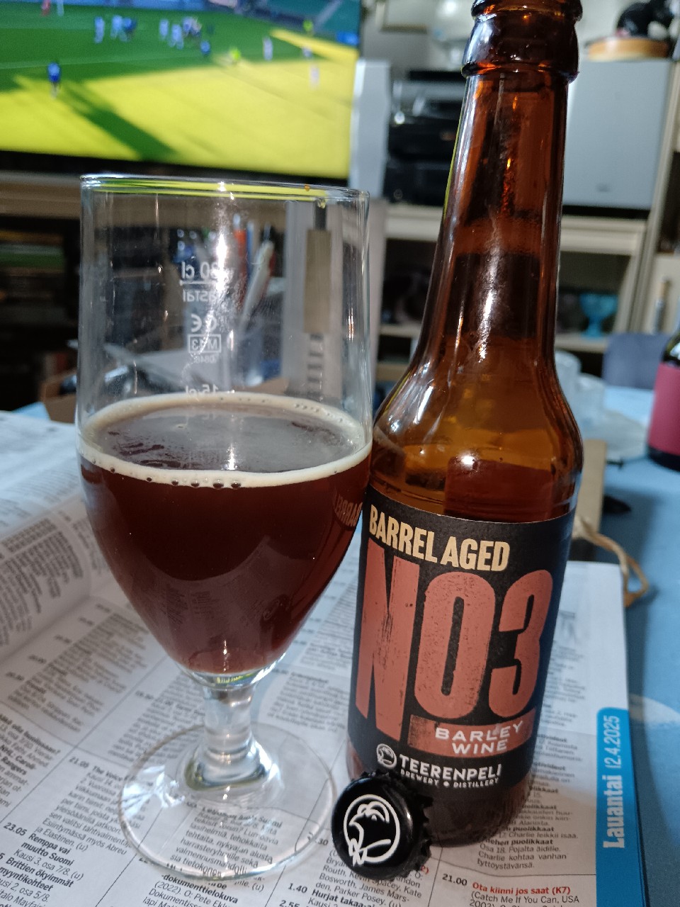Barrel Aged No3 Barley Wine, Finland