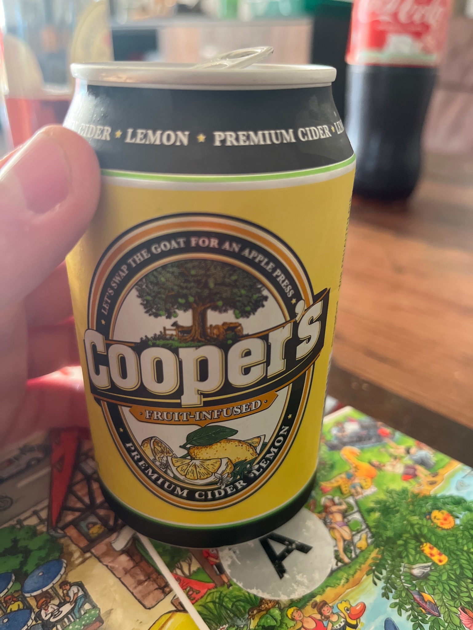 Cooper's Fruit Infused Lemon, Kelterei Heil
