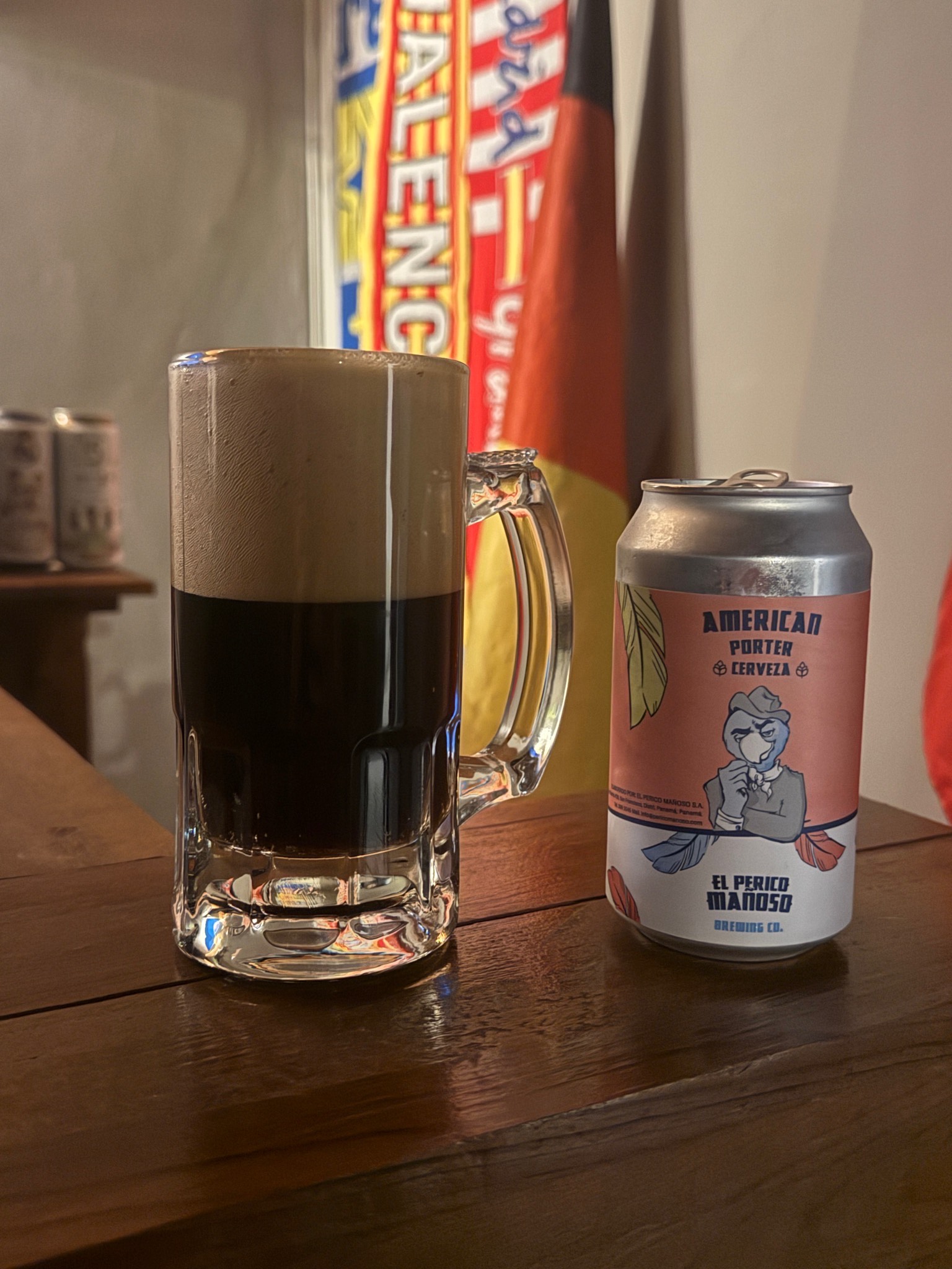 El Perico Mañoso American Porter, El Perico Mañoso Brewing Co.