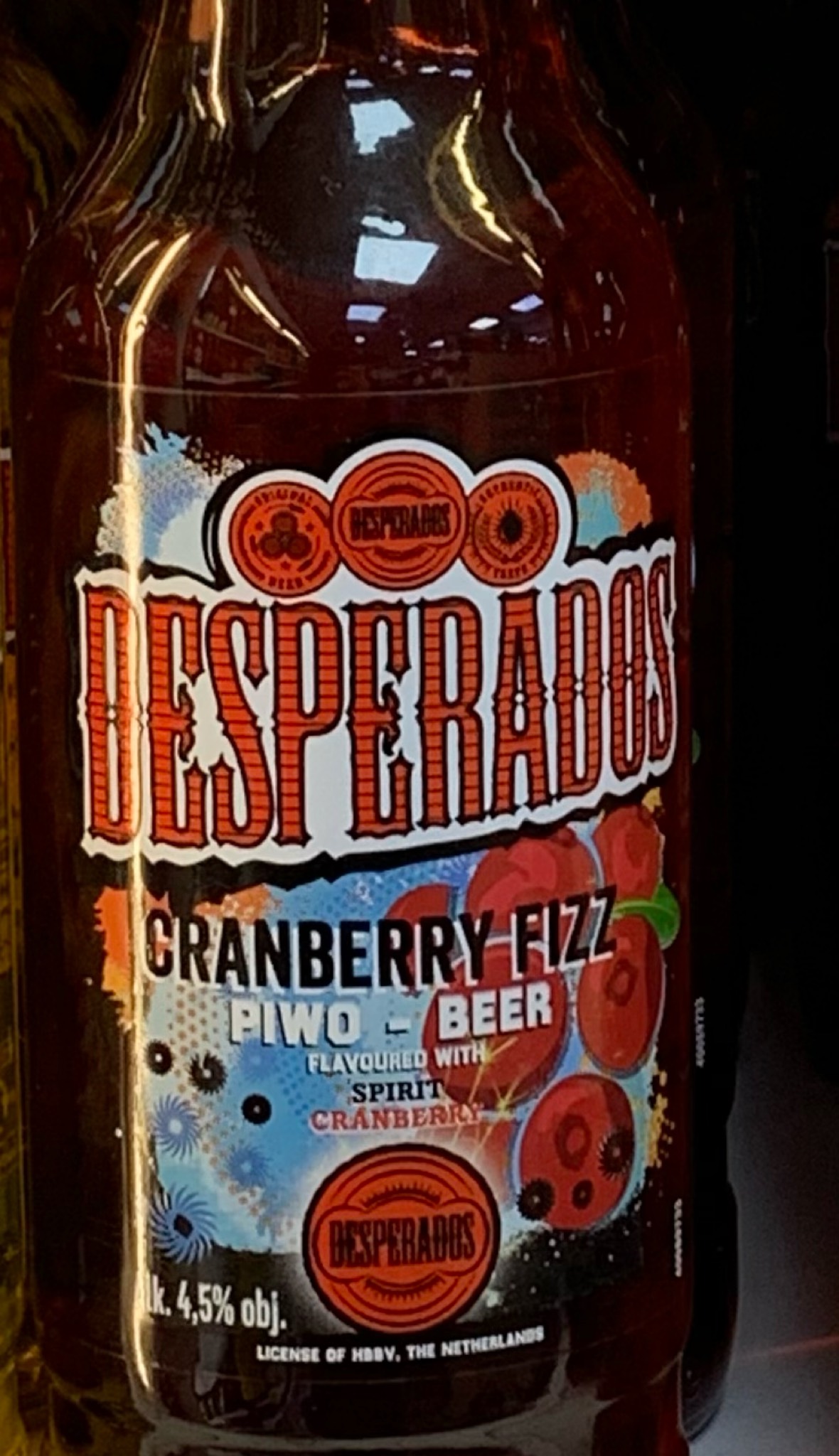 Desperados Cranberry Fizz, Netherlands