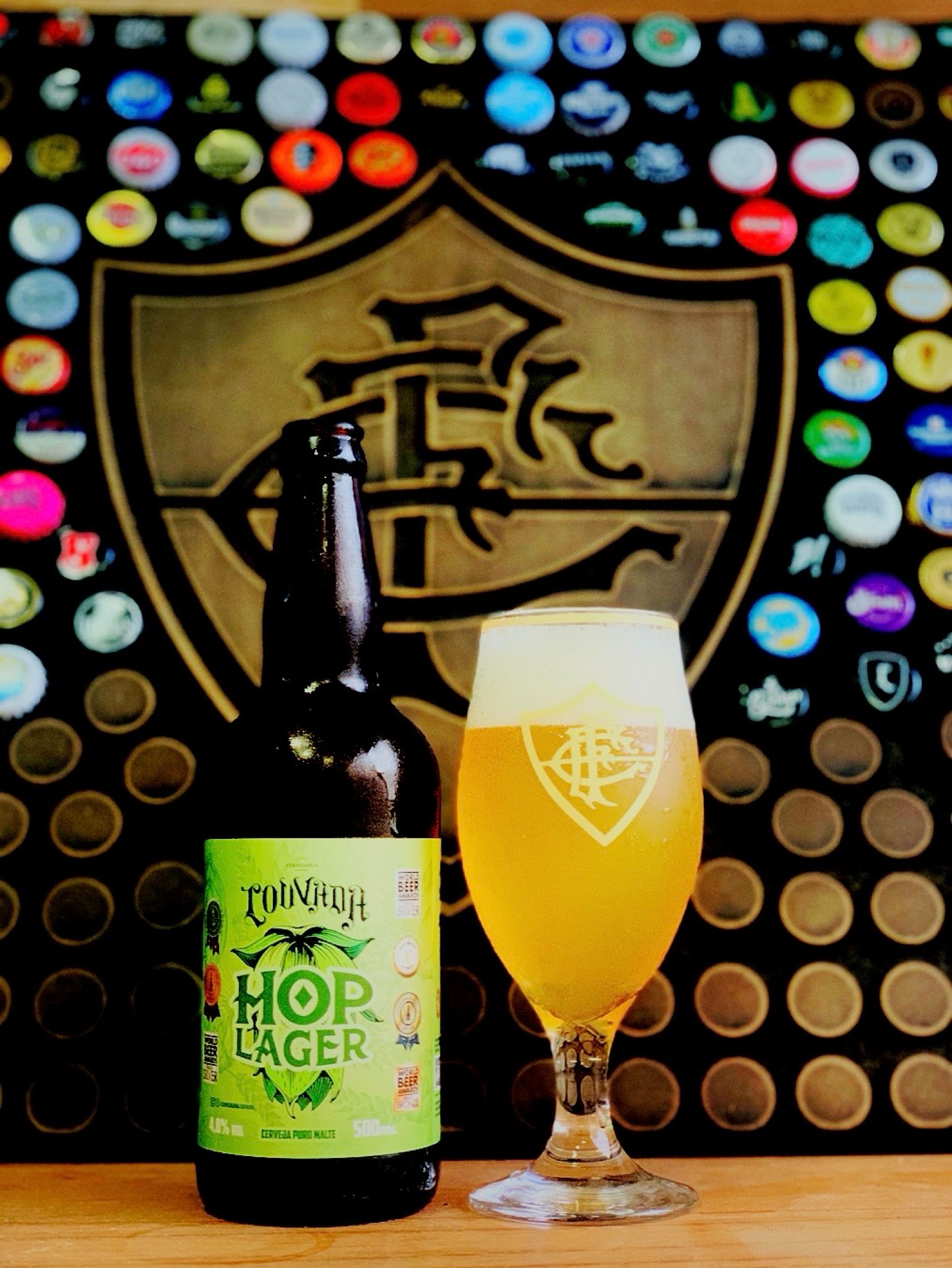 louvada hop lager, Brazil