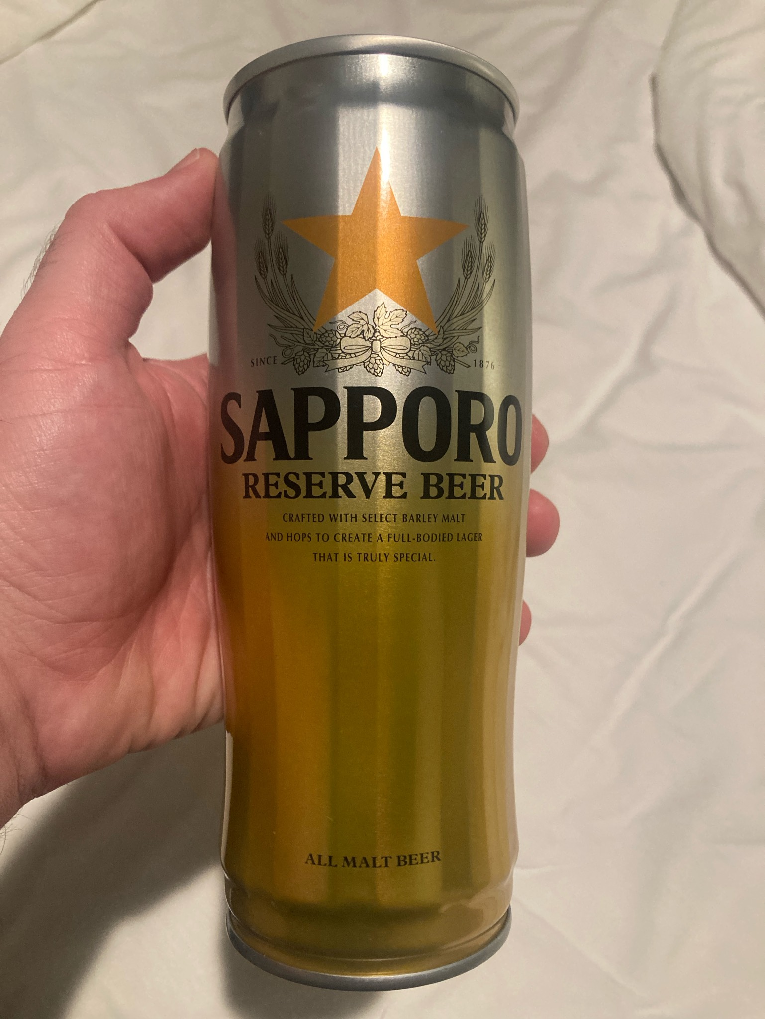 Sapporo Reserve Beer, Japan