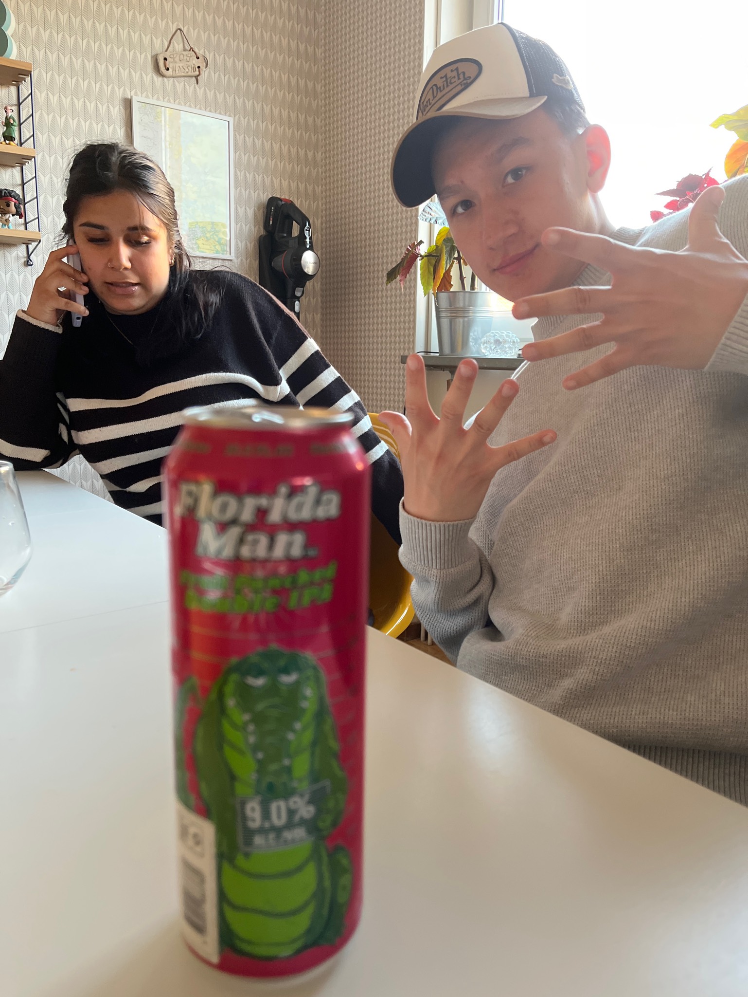 Florida Man Fruit Punched, United States